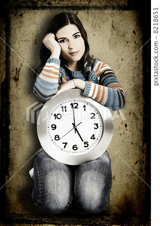 Clock Woman 8218651