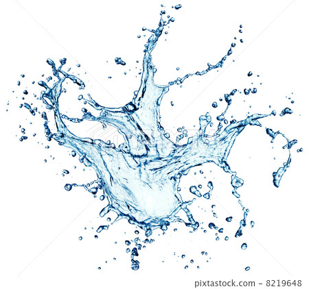 blue water splash isolated blue water splash isolated 8219648