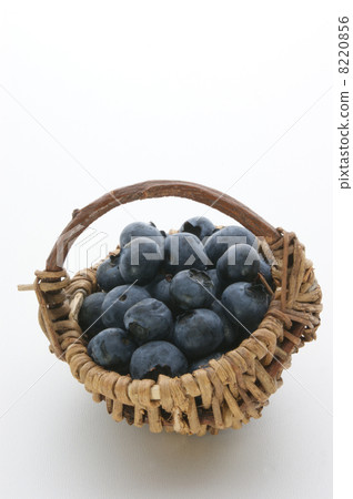blueberries in a basket blueberries in a basket 8220856