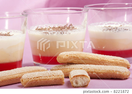 strawberry trifle with some organic egg cream strawberry trifle with some organic egg cream 8221872