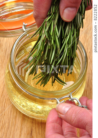 some fresh organic rosemary from the garden some fresh organic rosemary from the garden 8222852