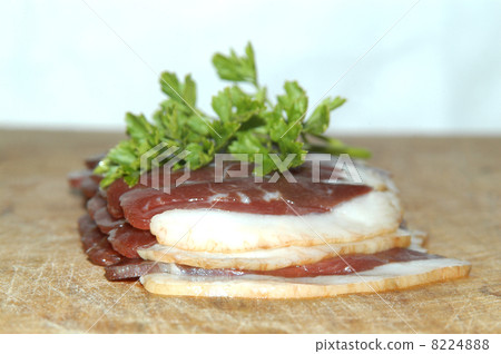 smoked goose breast cut in slices smoked goose breast cut in slices 8224888