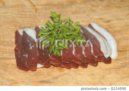 smoked goose breast cut in slices smoked goose breast cut in slices 8224890