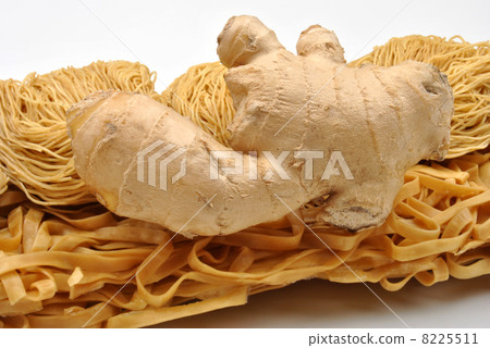 some asian style noode and organic ginger some asian style noode and organic ginger 8225511