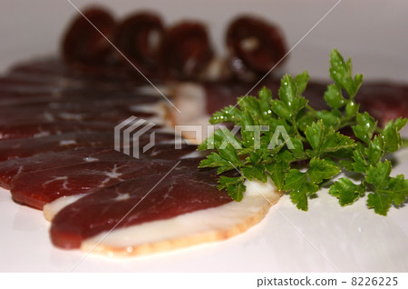 smoked goose breast cut in slices 8226225
