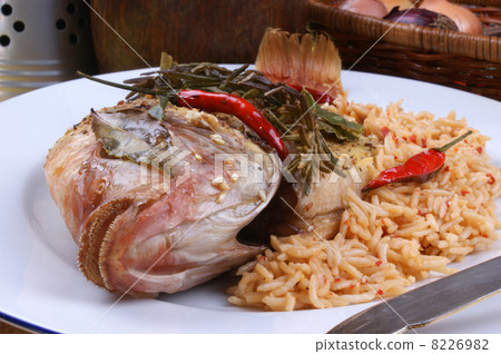 grilled tilapia with spices ready to eat grilled tilapia with spices ready to eat 8226982