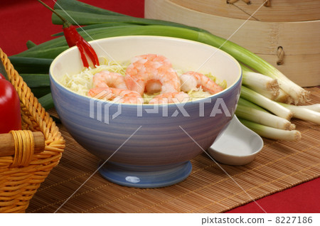 asian style grilled shrimps with organic rice asian style grilled shrimps with organic rice 8227186