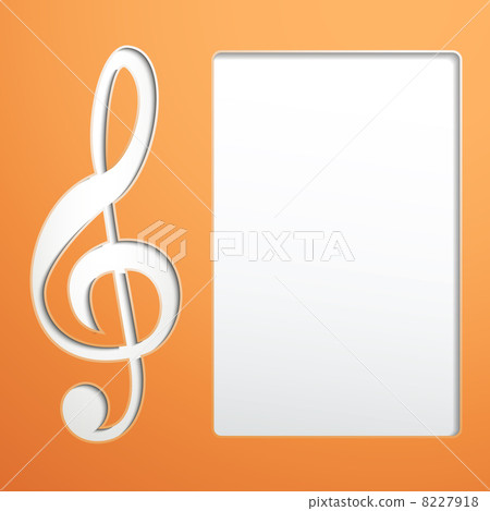 Music Note - treble clef Music Note - treble clef 8227918