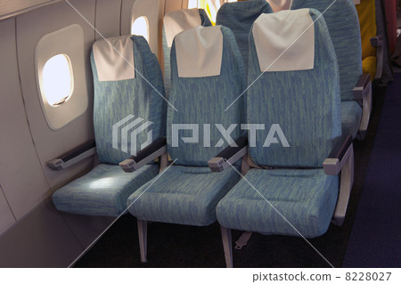 Comfortable seats in aircraft cabin Tu-144. 8228027