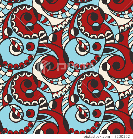 Vector Seamless Abstract  Pattern 8230332