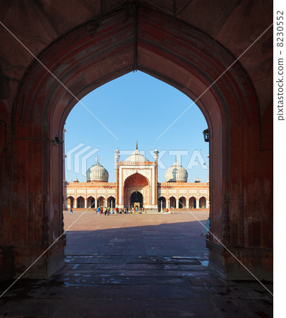 Indian Delhi landmark - Jama Masjid mosque Indian Delhi landmark - Jama Masjid mosque 8230552