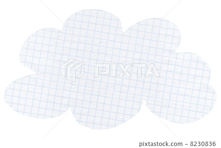 Fun cloud of a school notebook 8230836