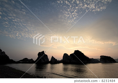 Morning of Jodogahama Beach 8231484