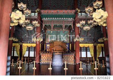 The throne of Changdeokgung Renji 8231822