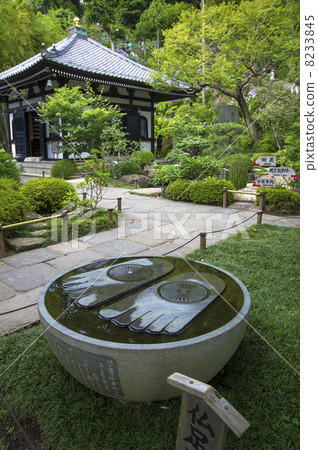 Buddha footstone and warehouse of Hase-dera Temple 8233845