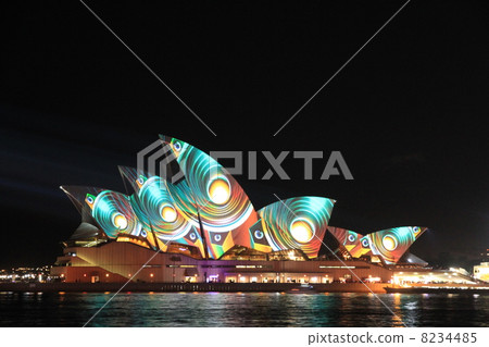 vivid sydney, opera house, operhouse 8234485