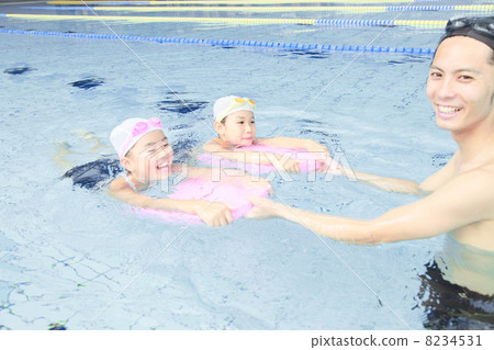 Swimming school image Swimming school image 8234531