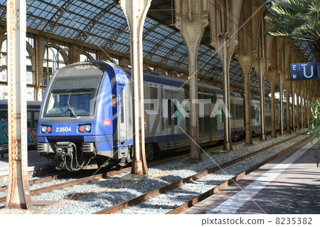 Train at Nice Station 8235382