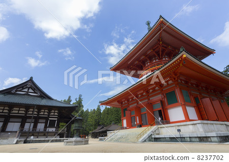 Nemoto pagoda and Kondo 8237702