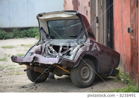 rear of the car 8238491