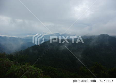 在颱風前一天從Gokdo山的Kotobukuyama山 8239493