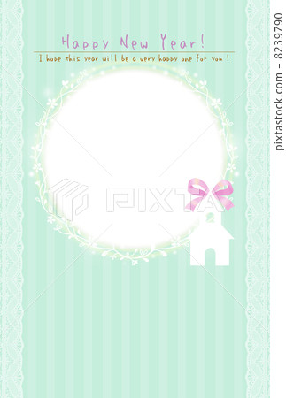 Marriage report New year's card Marriage report New year's card 8239790