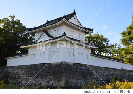 "Southeast corner oar" of Nijo castle (Nijo Tori Horikawa, Nakagyo Ward, Kyoto City) 8239906