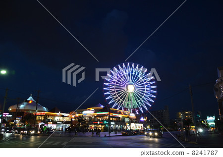 北谷的夜景 北谷的夜景 8241787