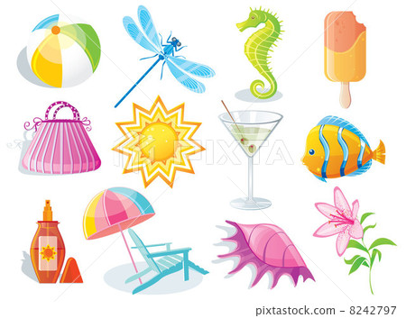 Summer icon 8242797