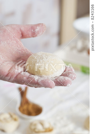 The ball of dough in your hand cook 8243166