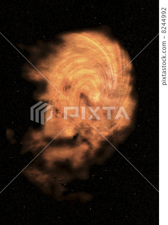 Being shone nebula 8244992