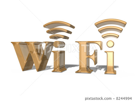 Sign of a wireless communication - Stock Illustration [8244994] - PIXTA