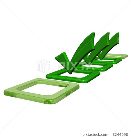 Checkbox 3D Checkbox 3D 8244998