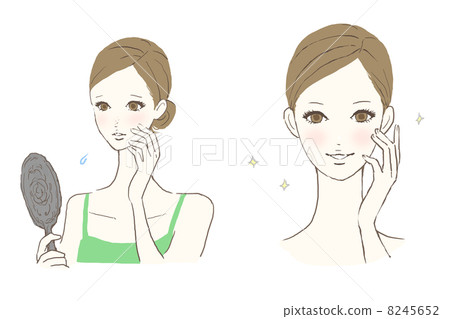 皮膚護理的形象 8245652