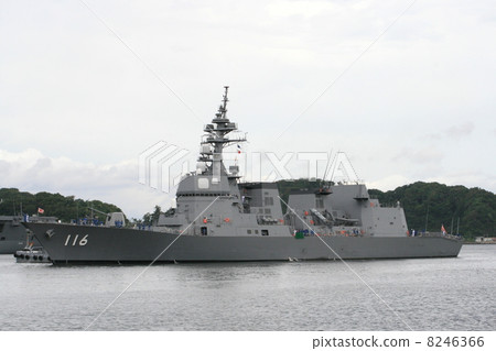 Entrance landscape with escort ship 8246366