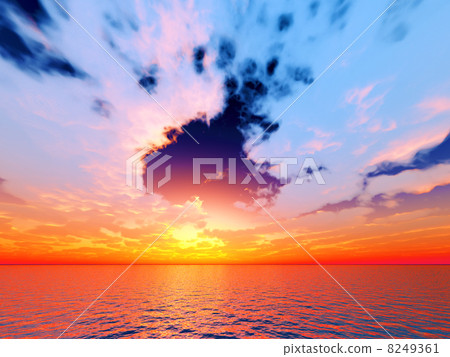 風和雲與大海 8249361