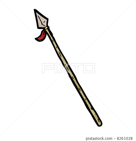 cartoon spear