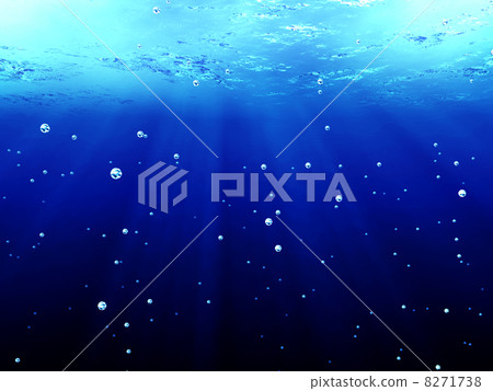 Underwater scene 8271738