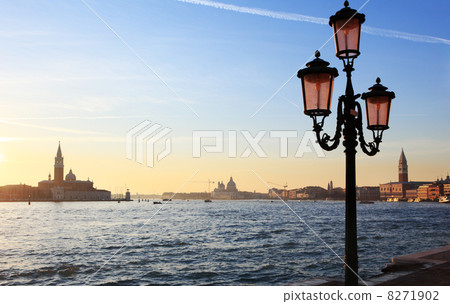 San Marco canal in Venice, Italy 8271902