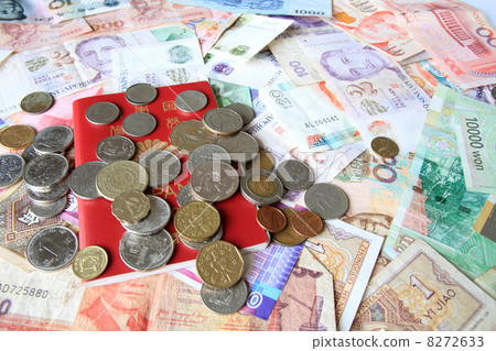 護照和紙幣·硬幣 8272633