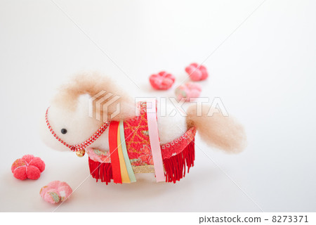 Felt decorated horse Felt decorated horse 8273371