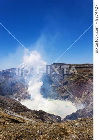 阿蘇Nakadake火山口 8274427