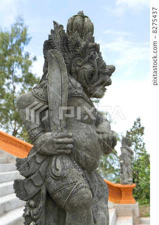 statue of hindu deamon 8275437