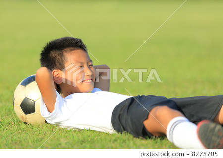 A soccer boy A soccer boy 8278705