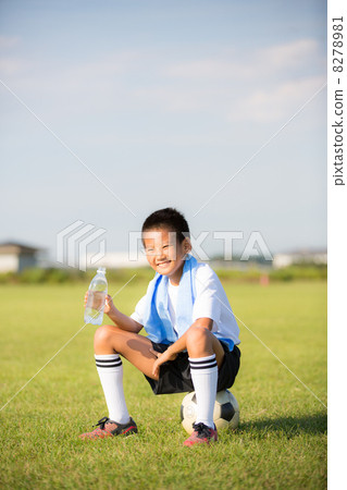 A soccer boy A soccer boy 8278981