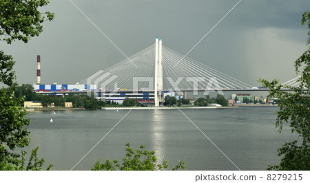 cable-stayed bridge cable-stayed bridge 8279215