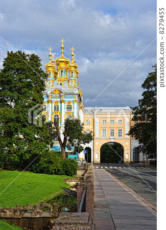 Pushkin town. Catherine garden and palace. 8279455