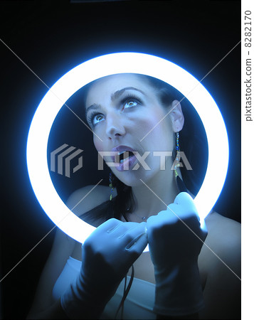 Woman With Glove 8282170