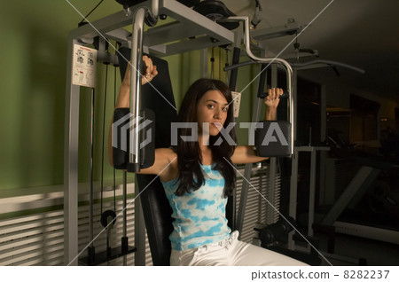 Woman in Gym Woman in Gym 8282237