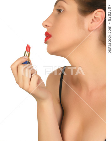 Makeup in profile 8282507